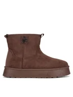 Buty dla dziewczynek - Moomin Śniegowce CS-AW24-104MMN Brązowy - miniaturka - grafika 1