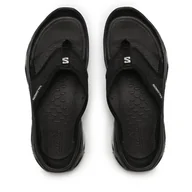 Klapki i japonki męskie - Japonki Salomon Reelax Break 6.0 L47110800 Czarny - miniaturka - grafika 1