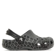 Buty dla chłopców - Klapki Crocs Kids Tire Print Classic Clog 211261 Szary - miniaturka - grafika 1