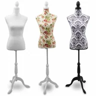 Manekiny wystawowe - Manekin damski krawiecki biały BITUXX 17217 - miniaturka - grafika 1