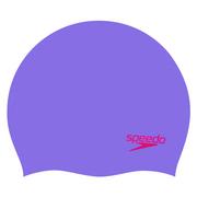 Pływanie - Speedo Plain Moulded Czepek silikonowy Dzieci, purple/red 2020 Czepki 68-70990D438-UNI - miniaturka - grafika 1