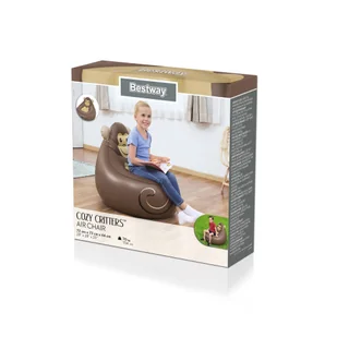 Dmuchany Fotel Małpka 72 x 72 x 64 cm Bestway 75116 - Pływanie - miniaturka - grafika 11