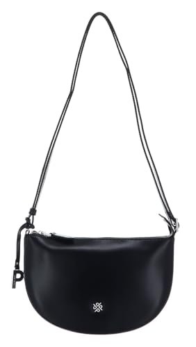 Picard Damska torba na ramię Black TIE z prawdziwej skóry, mała, z zamkiem błyskawicznym, na ramię, na co dzień, na wyjścia, Ozean, Rozmiar uniwersalny, klasyczny