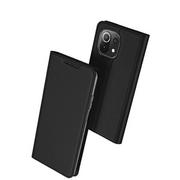 Etui i futerały do telefonów - Dux Ducis Etui Skin Pro Xiaomi Mi 11 Lite, czarne 6934913050057 - miniaturka - grafika 1