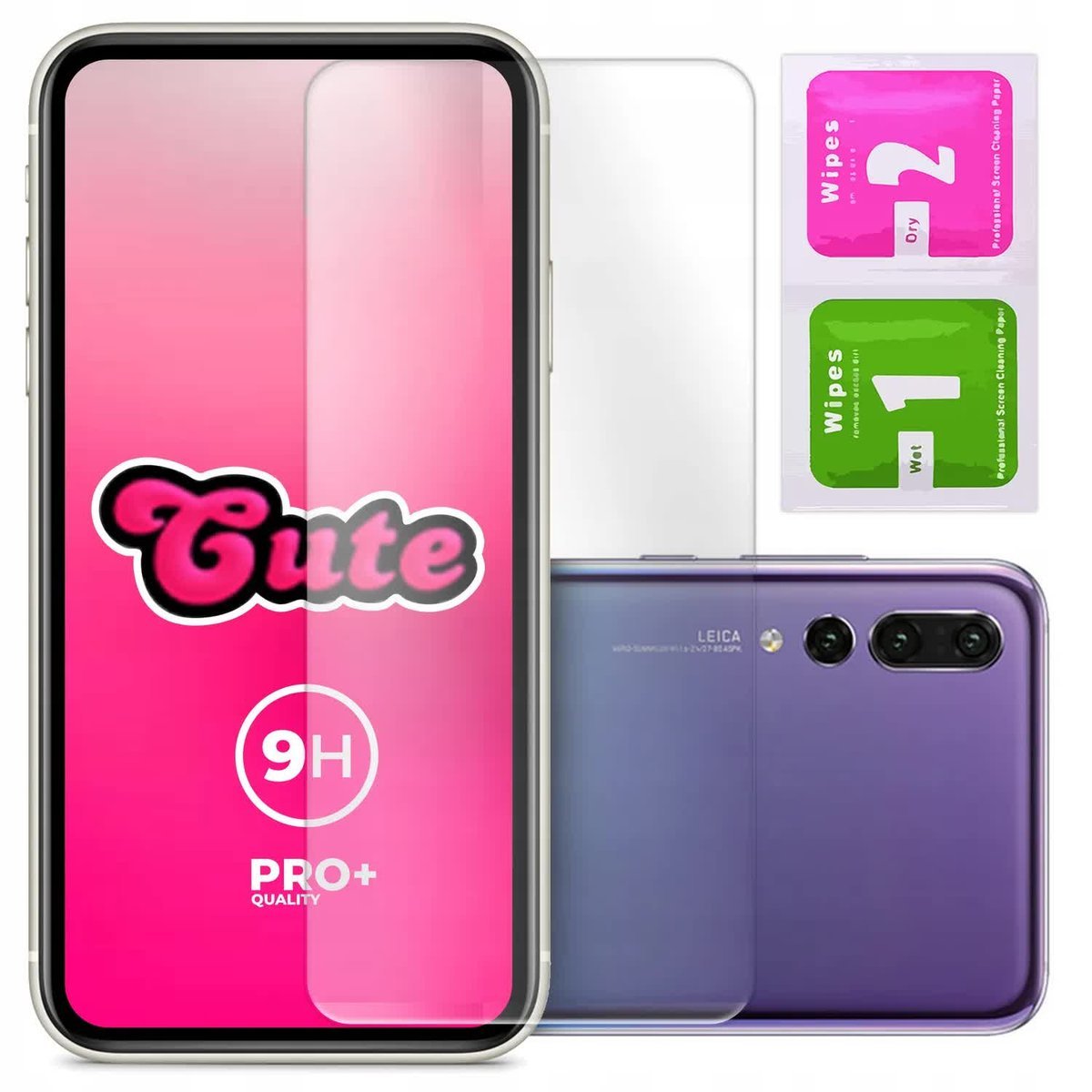 Szkło Hartowane Ochrona LCD 9H do HUAWEI P20 PRO