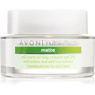 Kremy do twarzy - Avon Nutra Effects Matte matujący krem na dzień SPF 20 50 ml - miniaturka - grafika 1