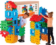 Klocki - Marioinex Mega Wafle Gigant Xxl, 32 Elementy + Trójkąty - miniaturka - grafika 1