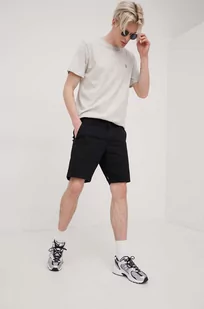 Volcom szorty męskie kolor czarny - Spodenki męskie - miniaturka - grafika 1