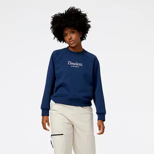 Bluza damska New Balance WT31557NNY  granatowa - Bluzy damskie - miniaturka - grafika 1