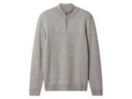 Swetry męskie - esmara Men Sweter męski z golfem (Taupe, M (48/50)) - miniaturka - grafika 1