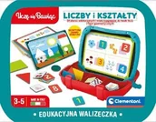 Układanki dla dzieci - Edukacyjna walizeczka kształty i liczby 50392 - zabawka - miniaturka - grafika 1