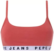 Biustonosze - Pepe Jeans Solid Str Brlt Biustonosz damski, Czerwony, S - miniaturka - grafika 1