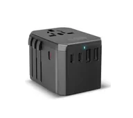 Akcesoria podróżnicze - SBS TEADAPTGAN70WUNI GaN Travel Adapter 70W EU, UK, USA, AUS - miniaturka - grafika 1