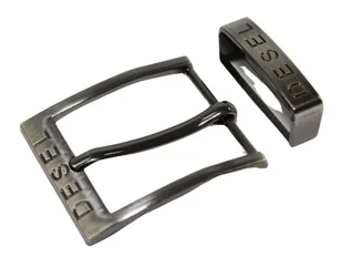 Klamra Do Paska Męskiego Skórzanego 40 mm Sprzączka DeLuxe Bardzo Mocna Z Metalową Szlufką WZÓR DESEL - Paski - miniaturka - grafika 1