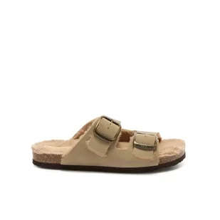 Scholl Jackie 2 x Straps, kapcie damskie, rozmiar 41 EU, Beżowy, 41 EU - Kapcie damskie - miniaturka - grafika 1