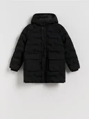 Kurtki i płaszcze dla chłopców - Reserved - Pikowana kurtka z ociepleniem - czarny - miniaturka - grafika 1