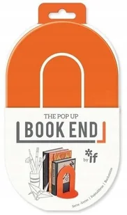 Book End Podp��rka pod ksi����ki pomara��czowa - Podpórki do książek - miniaturka - grafika 1
