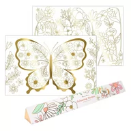 Zabawki kreatywne - Kolorowanki Butterfly – Meri Meri - miniaturka - grafika 1