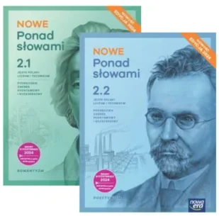 Pakiet NOWE Ponad słowami 2. Części 1-2. Podręcznik. Liceum i technikum. Zakres podstawowy i rozszerzony. Edycja 2024 - Podręczniki do technikum - miniaturka - grafika 1