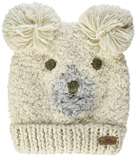 Trespass Polar Bear, biały (wanilia), czapka zimowa wykonana ręcznie dla dzieci/unisex, 8-10 lat - Czapki damskie - miniaturka - grafika 1