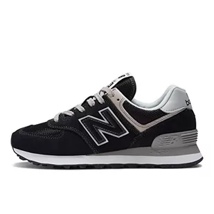 New Balance 574, tenisówki damskie, czarne, 38 EU - Trampki damskie - miniaturka - grafika 1