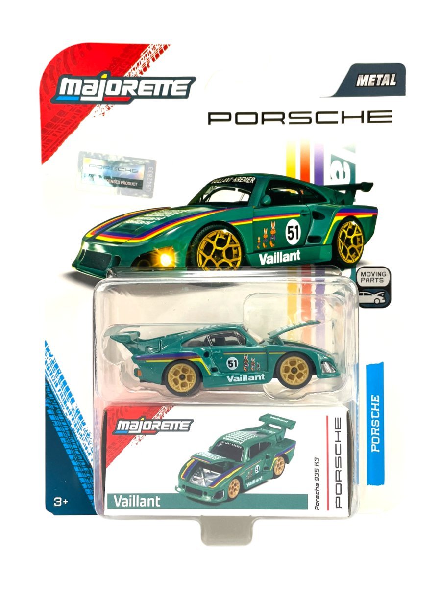 MAJORETTE PORSCHE DELUXE PORSCHE 953 K3 1:64 8502101001