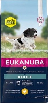EUKANUBA Adult Medium Breed Chicken 18kg