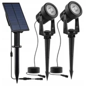 Lampy ogrodowe - Lampa solarna SUPERLED Grasse RGB II 5230 (2 szt.) - miniaturka - grafika 1
