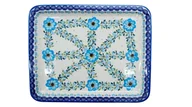Tace i patery - Ceramiczna taca do potraw Ceramika Bolesławiec - miniaturka - grafika 1