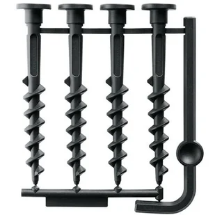 BOSCH DIY erdschrauben dla stacja ładująca Indego 350/Connect (4 sztuki), f016800468 - Akcesoria do kos i kosiarek - miniaturka - grafika 1