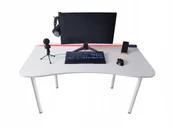 Biurka dla dzieci - Biurko Komputerowe Szkolne Led+hub - miniaturka - grafika 1