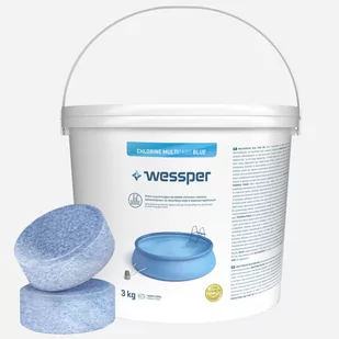Tabletki z chlorem do basenu, Wessper, 3kg - Akcesoria do basenów - miniaturka - grafika 1