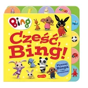 Powieści i opowiadania - Cześć, Bing! Książka z registrami - miniaturka - grafika 1