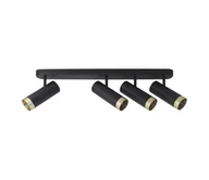 Lampy sufitowe - Oświetlenie punktowe FADO 4xGU10/10W/230V czarne - miniaturka - grafika 1