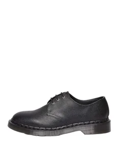 Dr. Martens 3 Eye Shoe, Płazy męskie, Black Atlas Pebble Grain, 45 EU, Black Atlas Pebble Grain, 45 EU - Moda i Uroda OUTLET - miniaturka - grafika 1
