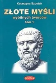 Aforyzmy i sentencje - Złote myśli wybitnych twórców. Tom 1 - miniaturka - grafika 1