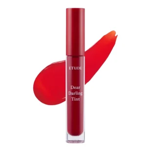 Etude - Dear Darling Water Gel Tint 4.5g - RD303 Chilly Red - Szminki - miniaturka - grafika 1