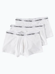 Calvin Klein Obcisłe bokserki pakowane po 3 szt. Mężczyźni Bawełna biały jednolity, S - Majtki męskie - miniaturka - grafika 1