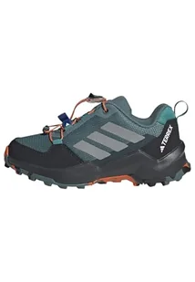 adidas Trekkingi Terrex Ax4s Speed Lacing Hiking JS2960 Zielony - Buty trekkingowe dziecięce - miniaturka - grafika 1