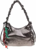 Torebki damskie - Desigual torebka damska 25WAXPAS 9225 ciemny srebrny - miniaturka - grafika 1