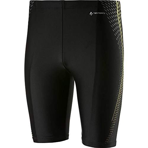 TECNOPRO Dziecięce kąpielówki Ramiro unisex czarny Black/Anthracite/Olive 164