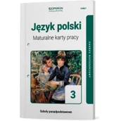 Podręczniki dla liceum - Operon Język polski 3. Szkoła ponadpodstawowa. Maturalne karty pracy. Linia I. Zakres rozszerzony - miniaturka - grafika 1