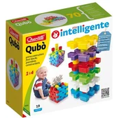 Układanki dla dzieci - Quercetti Układanka Qubo pierwsze klocki 19 elementów - miniaturka - grafika 1