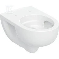 Miski WC - Wisząca miska WC Geberit Selnova, lejowa, TurboFlush: Biały - miniaturka - grafika 1