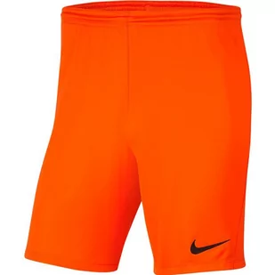 Nike, Spodenki męskie, Park III BV6855 819, pomarańczowy, rozmiar L - Spodenki męskie - miniaturka - grafika 1