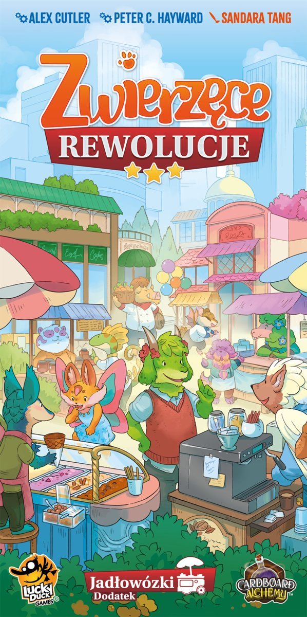 Lucky Duck Games, Zwierzęce rewolucje: Jadłowózki, dodatek do gry