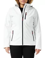 Kurtki damskie - Helly-Hansen damska załoga z kapturem Midlayer polarowa podszewka wodoodporna wiatroszczelna oddychająca kurtka przeciwdeszczowa, 001 biała, 5XL - miniaturka - grafika 1