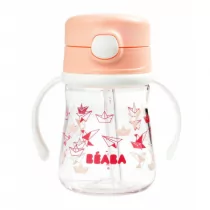 Beaba Light pink 240 ml tritanowa - Kubki dla dzieci - miniaturka - grafika 1