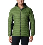 Kurtki męskie - Columbia Męska kurtka puchowa z kapturem Powder Pass - miniaturka - grafika 1