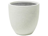 Donice - Doniczka 46 x 46 x 46 cm kremowa KANNIA - miniaturka - grafika 1